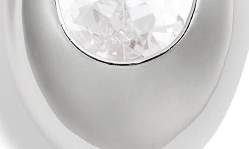 Nordstrom Cubic Zirconia Teardrop Earrings In Clear- Silver