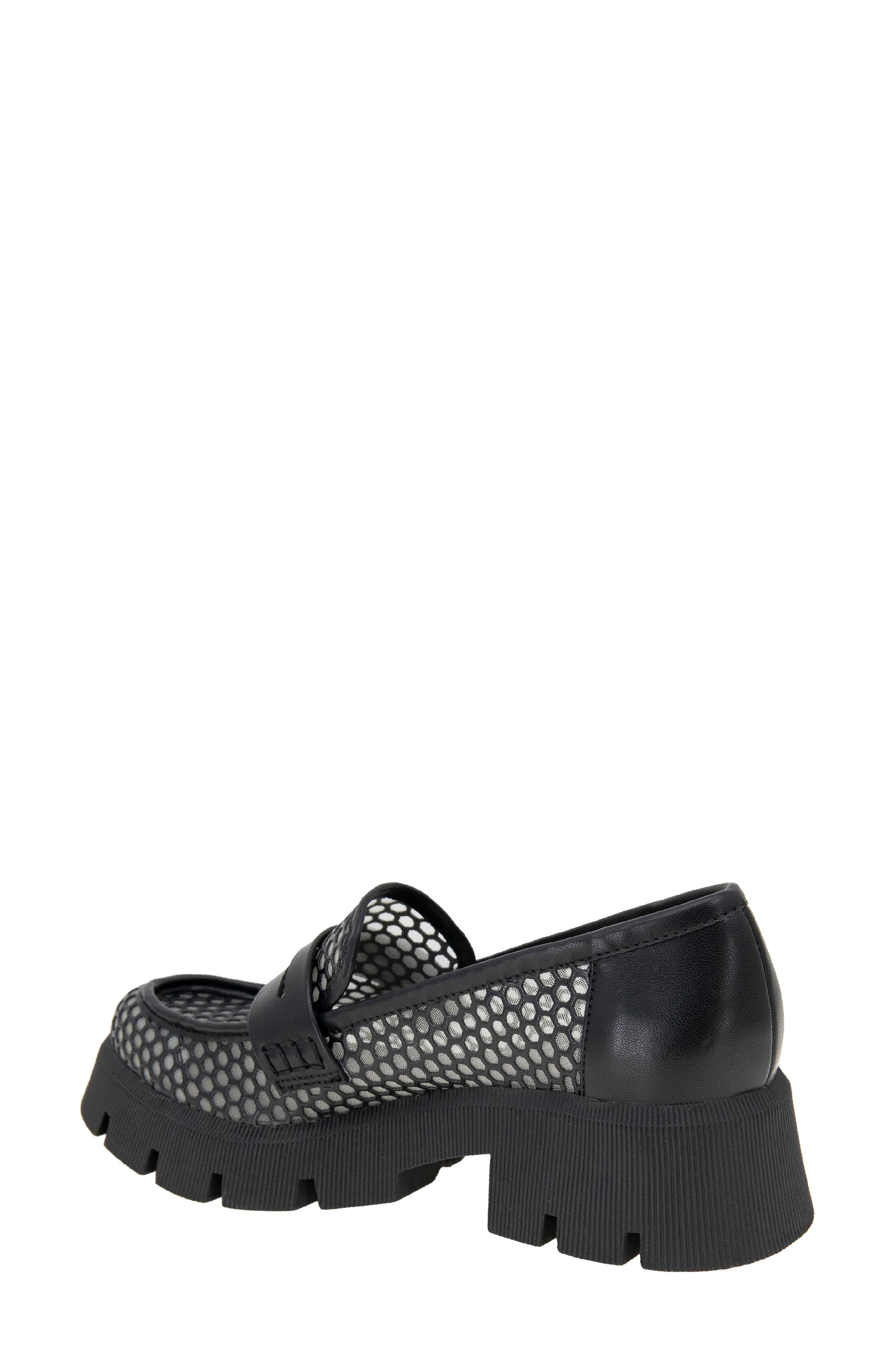 BCBGeneration Rama Platform Penny Loafer, Alternate, color, Black