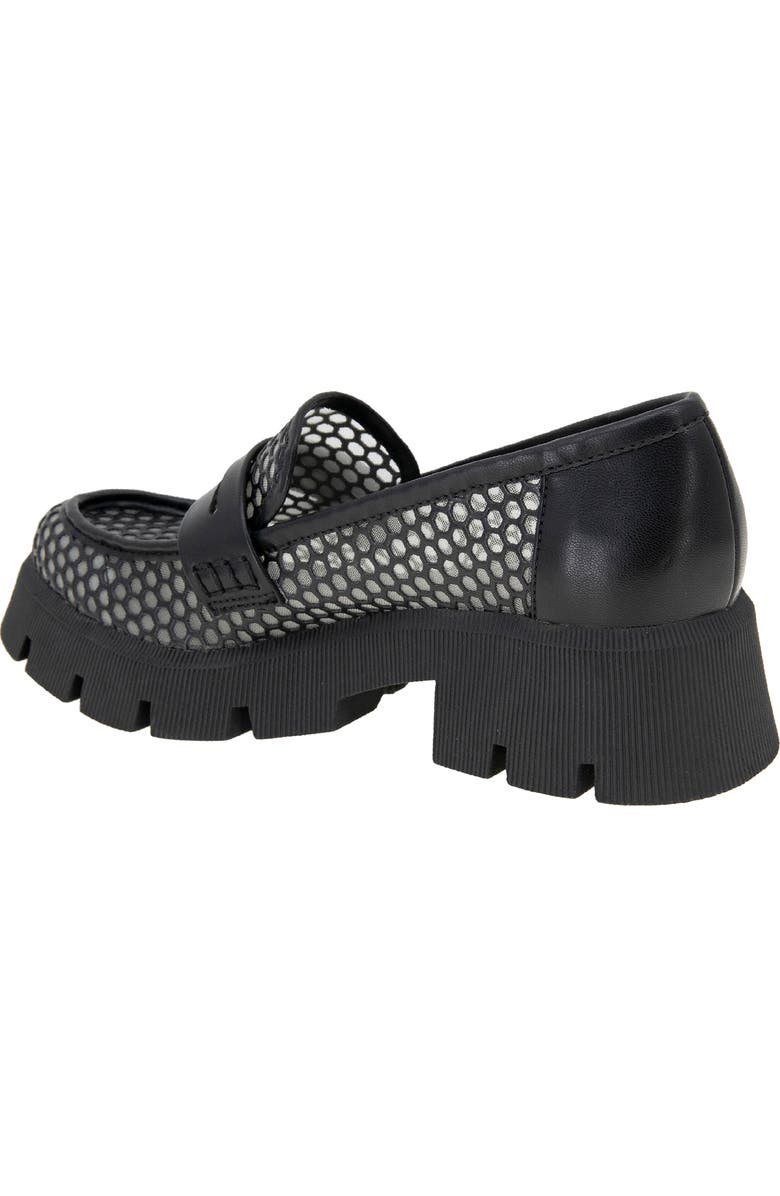 BCBGeneration Rama Platform Penny Loafer, Alternate, color, Black