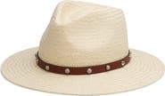 rag & bone Cabochon Packable Straw Fedora