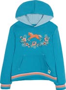 John Deere Girls' Fleece Hooded Sweatshirt