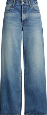 MOUSSY VINTAGE Phillipston High Waist Loose Fit Straight Leg Jeans