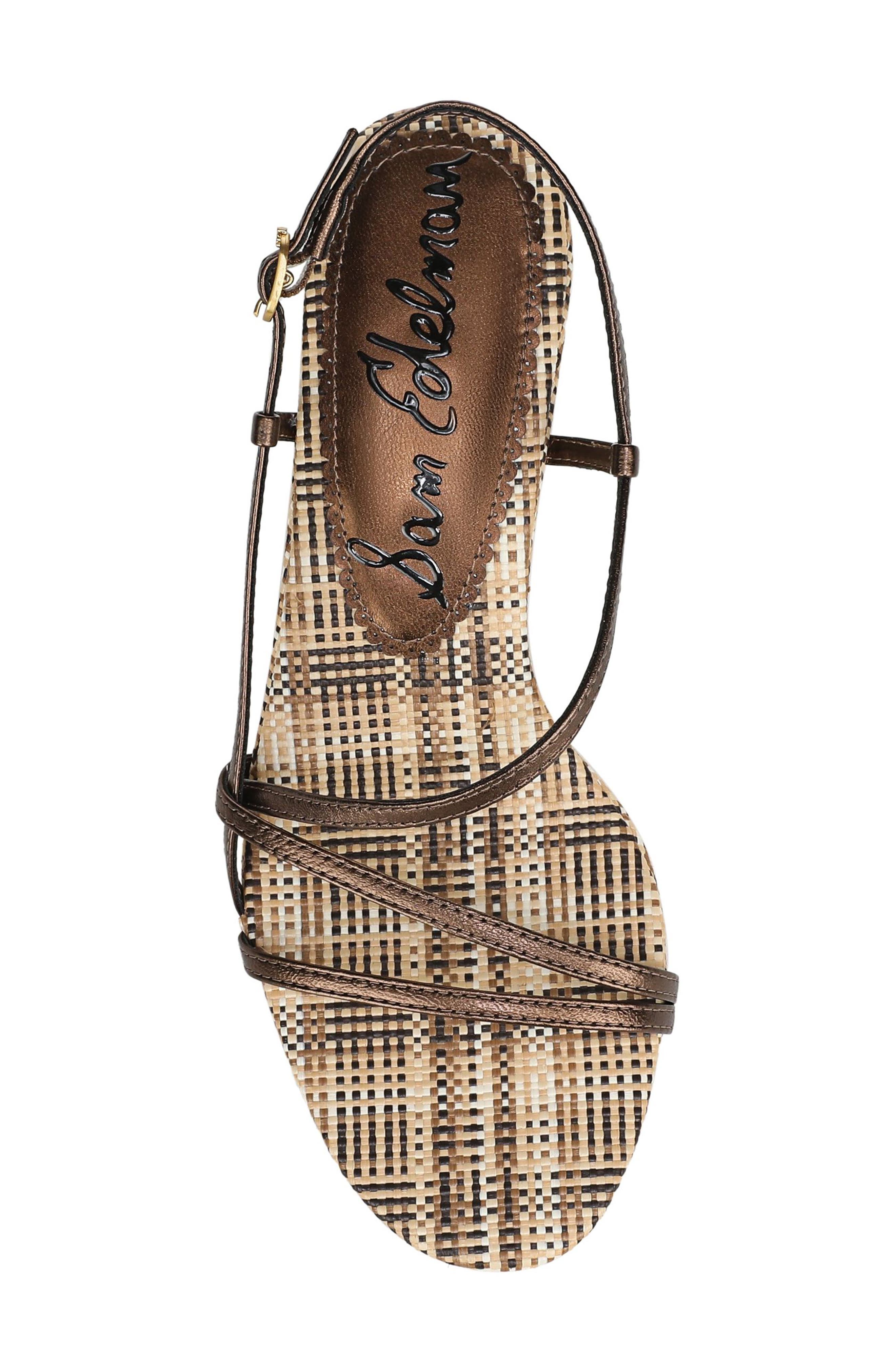 Cora Slingback Kitten Heel Sandal, Alternate, color, BRONZE METALLIC