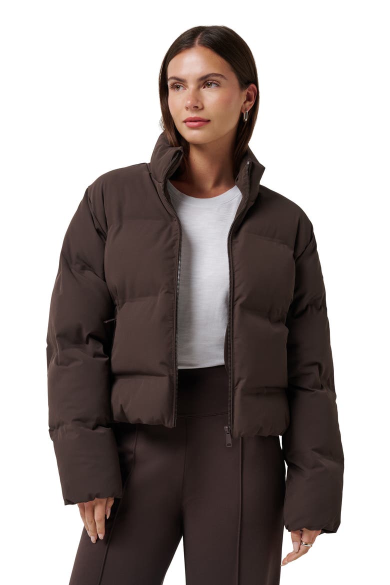Moontide Bonded Puffer Jacket, Alternate, color, COFFEE GROUNDS