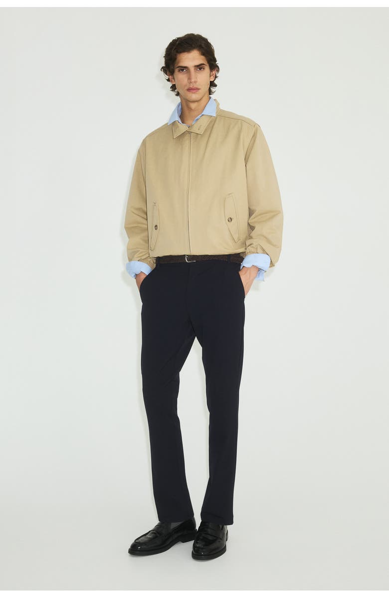 H&M Slim Fit Four-way Stretch Chinos, Alternate, color, Navy Blue