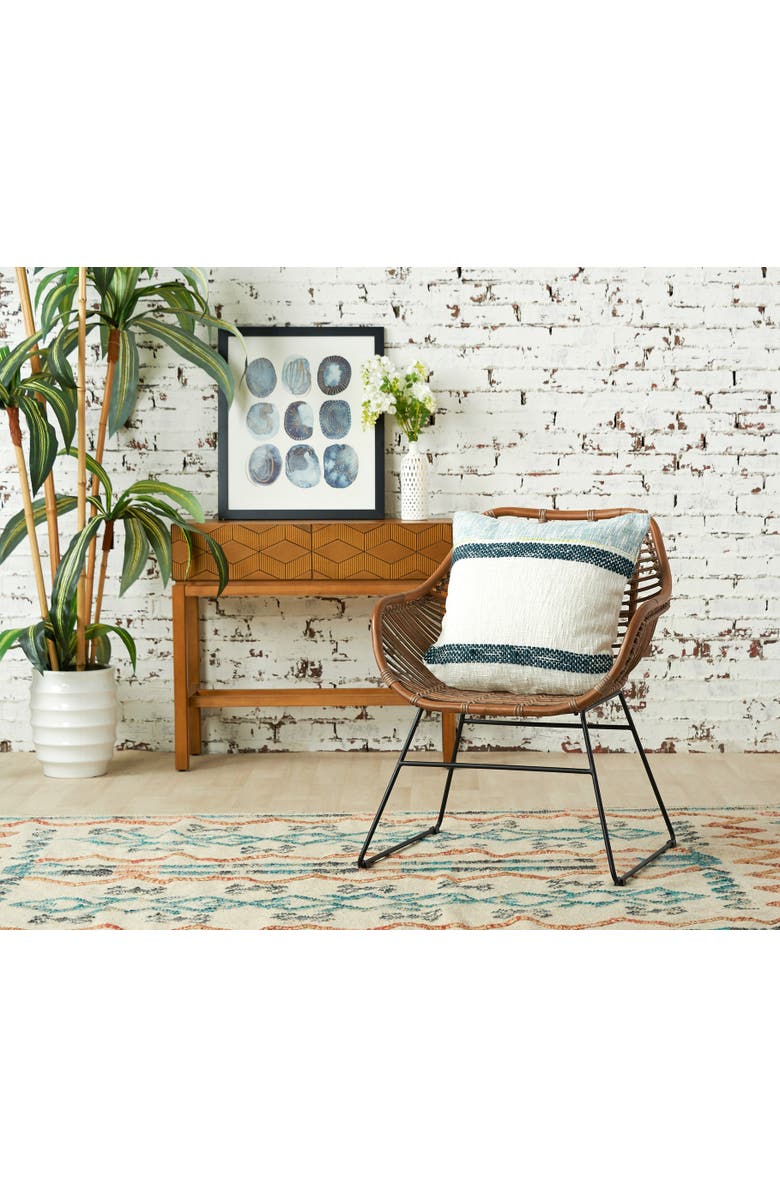 carol 
frank Luna Decorative Throw Pillow Collection, Alternate, color, Blue