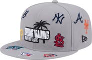 New Era Men's New Era Gray 2026 Spring Training Grapefruit League Scattered 9FIFTY Adjustable Hat