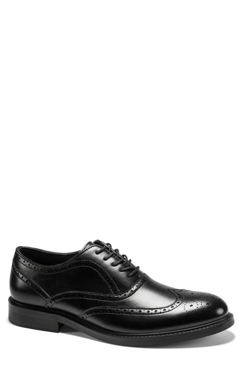 Kenneth Cole Reaction Lance Wingtip Oxford In Black