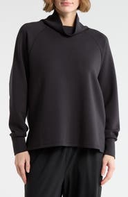 Z by Zella Whisper Knit Turtleneck Sweatshirt