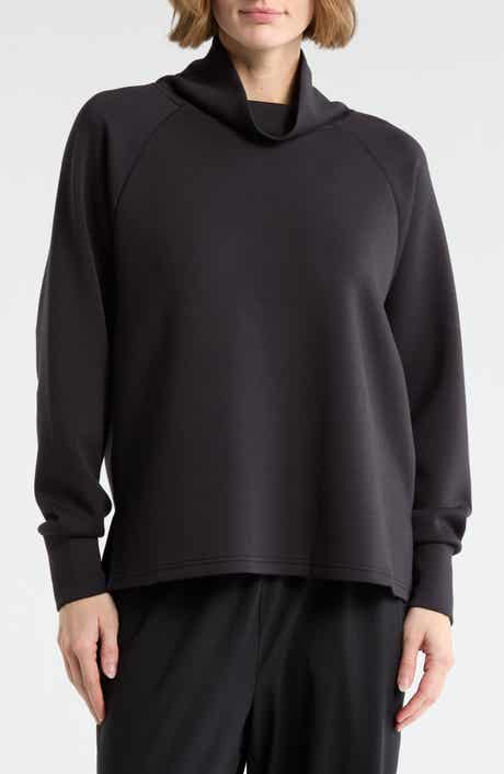 Z by Zella Whisper Knit Turtleneck Sweatshirt