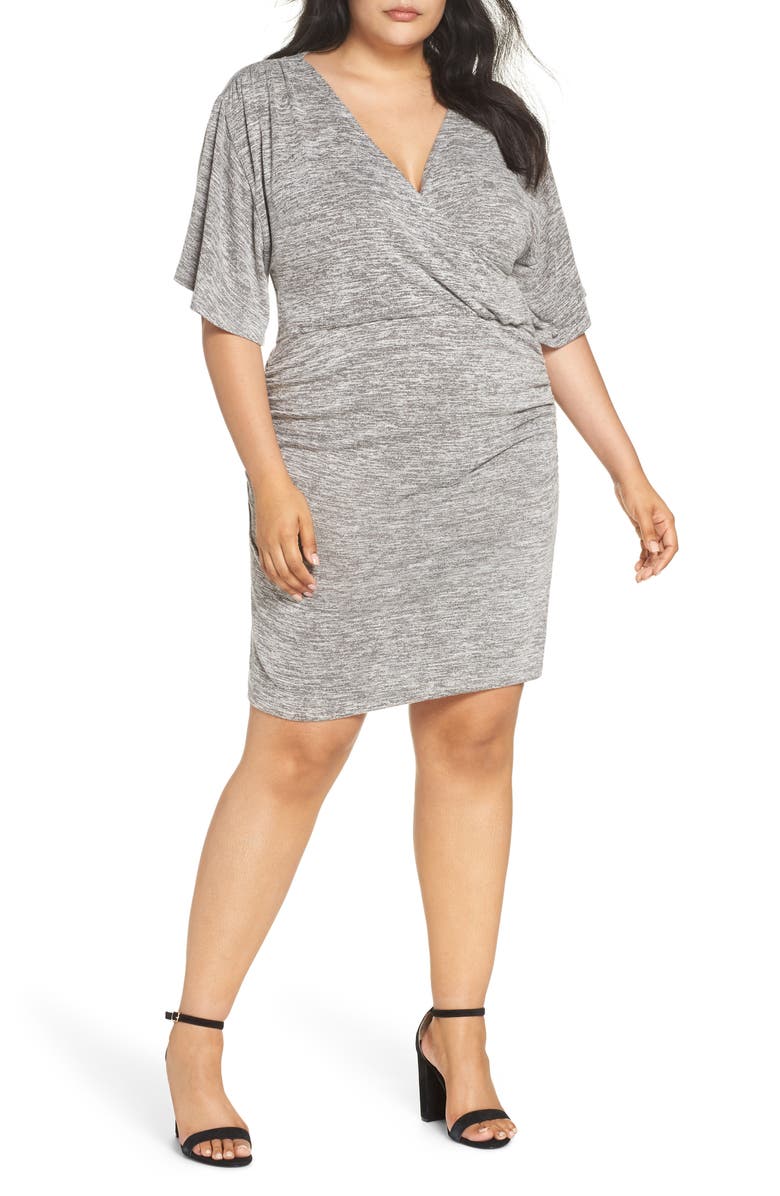 Leith Wrap Dress, Main, color, 