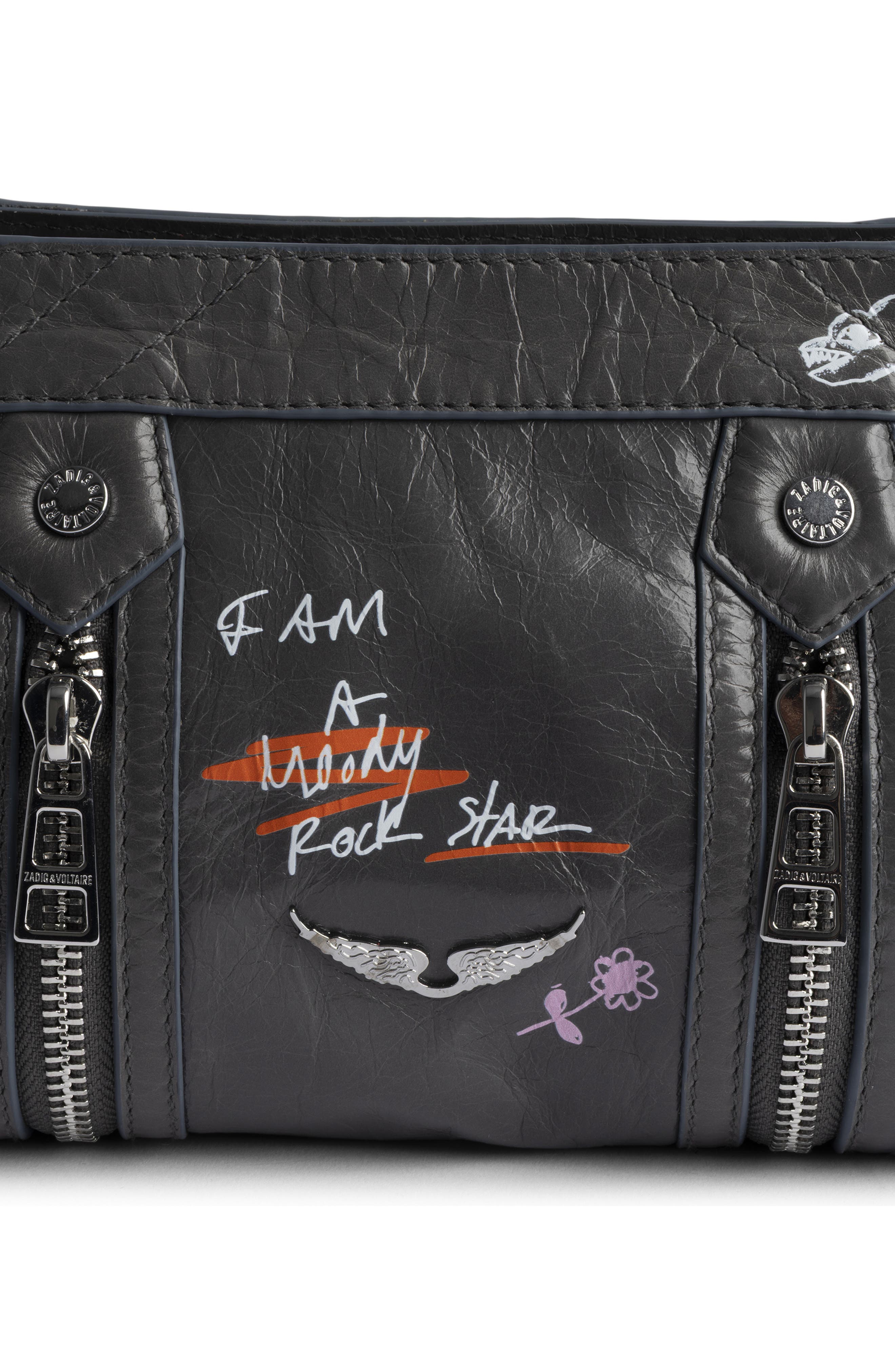 Zadig & Voltaire Sunny Mood Humberto Bag, Alternate, color, Road