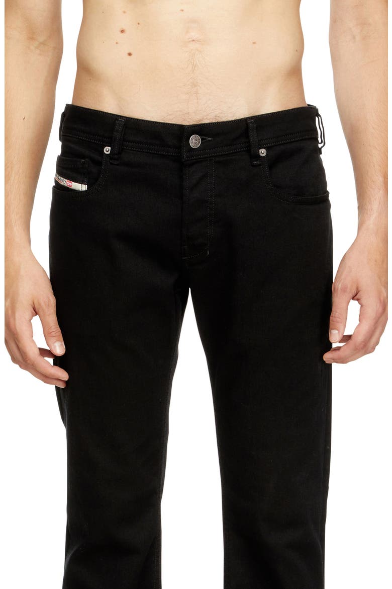 2007 Zatiny Bootcut Jeans, Alternate, color, BLACK/ DENIM