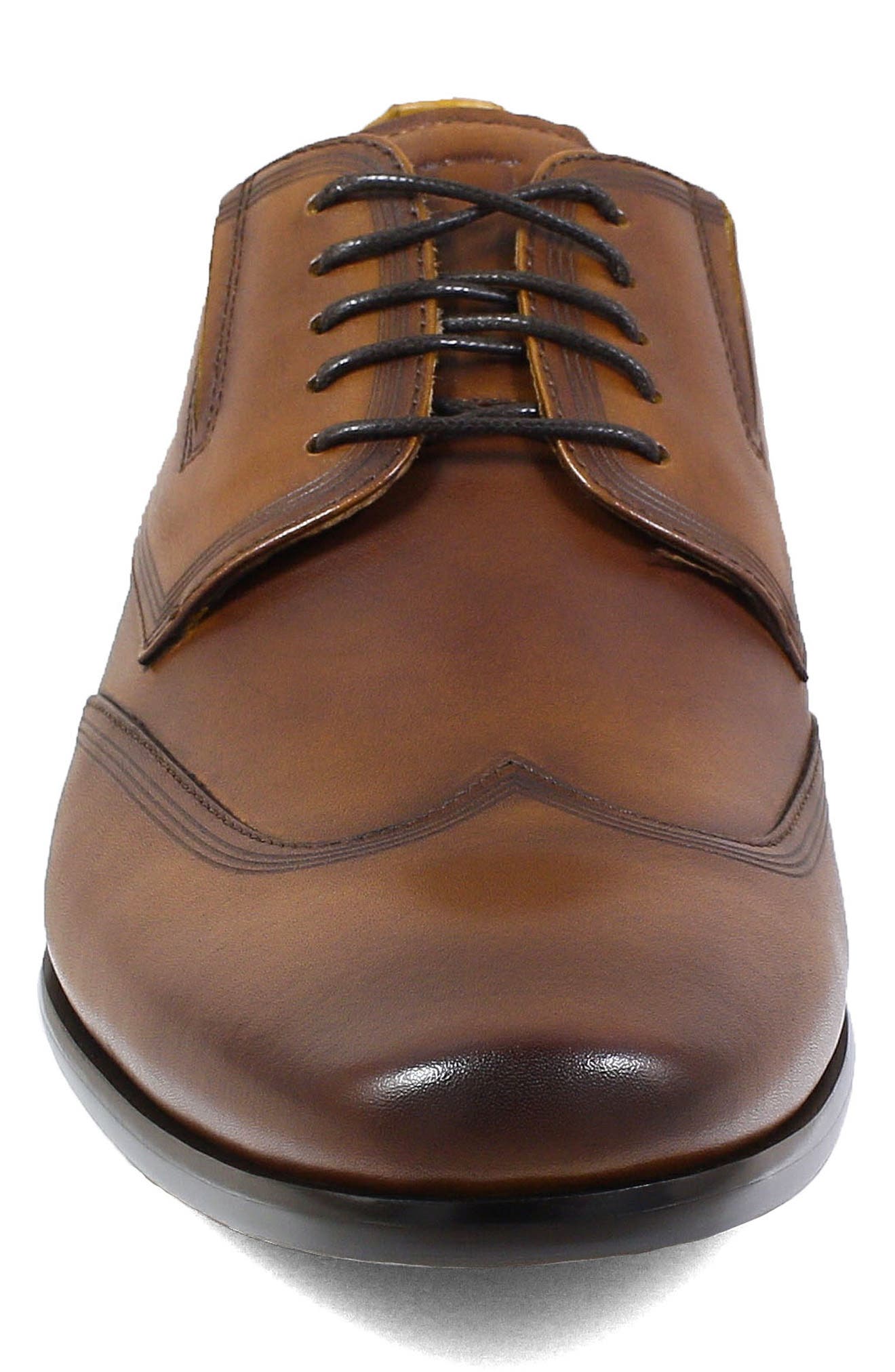 Postino Wingtip, Alternate, color, COGNAC