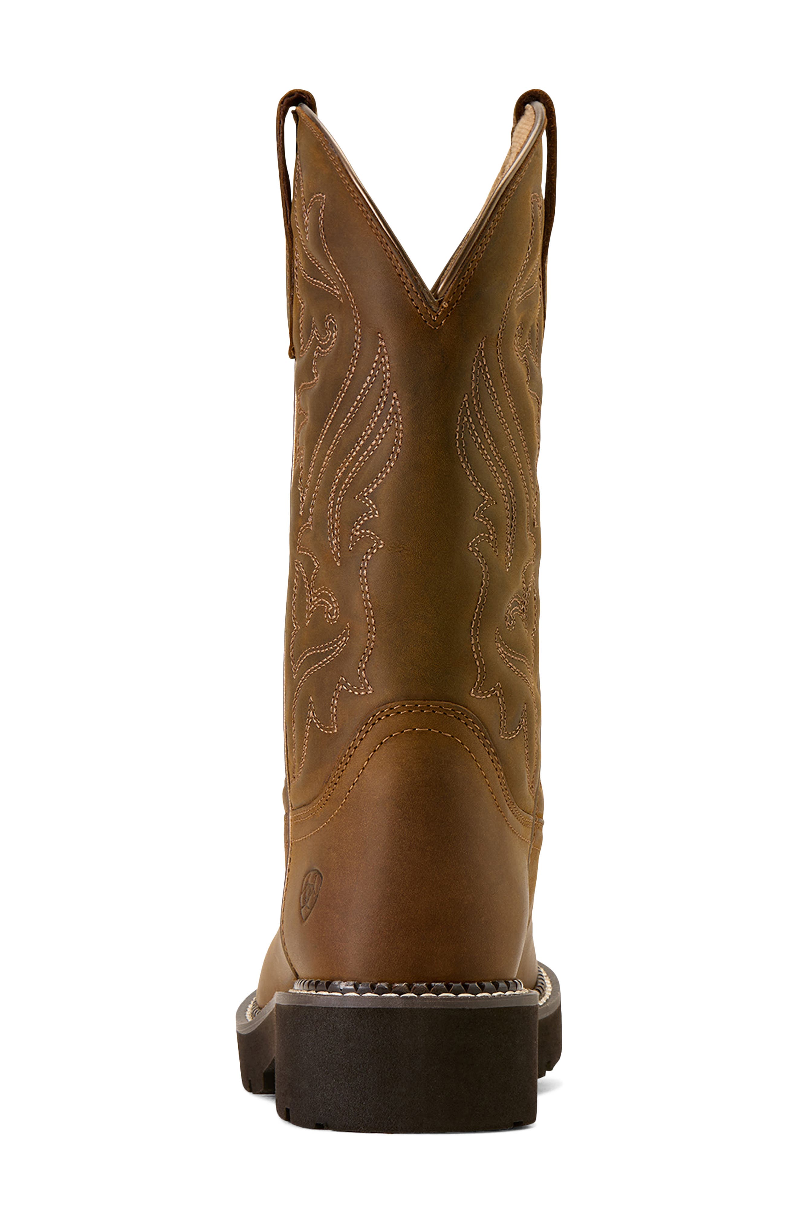 Fatbaby Dawn Western Boot, Alternate, color, DISTRESSED BROWN