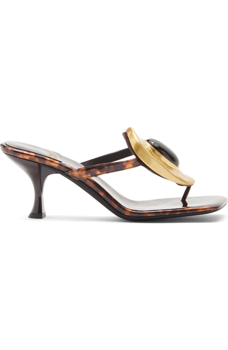 Jeffrey Campbell Bazaar Sandal, Alternate, color, Tortoise Patent Gold