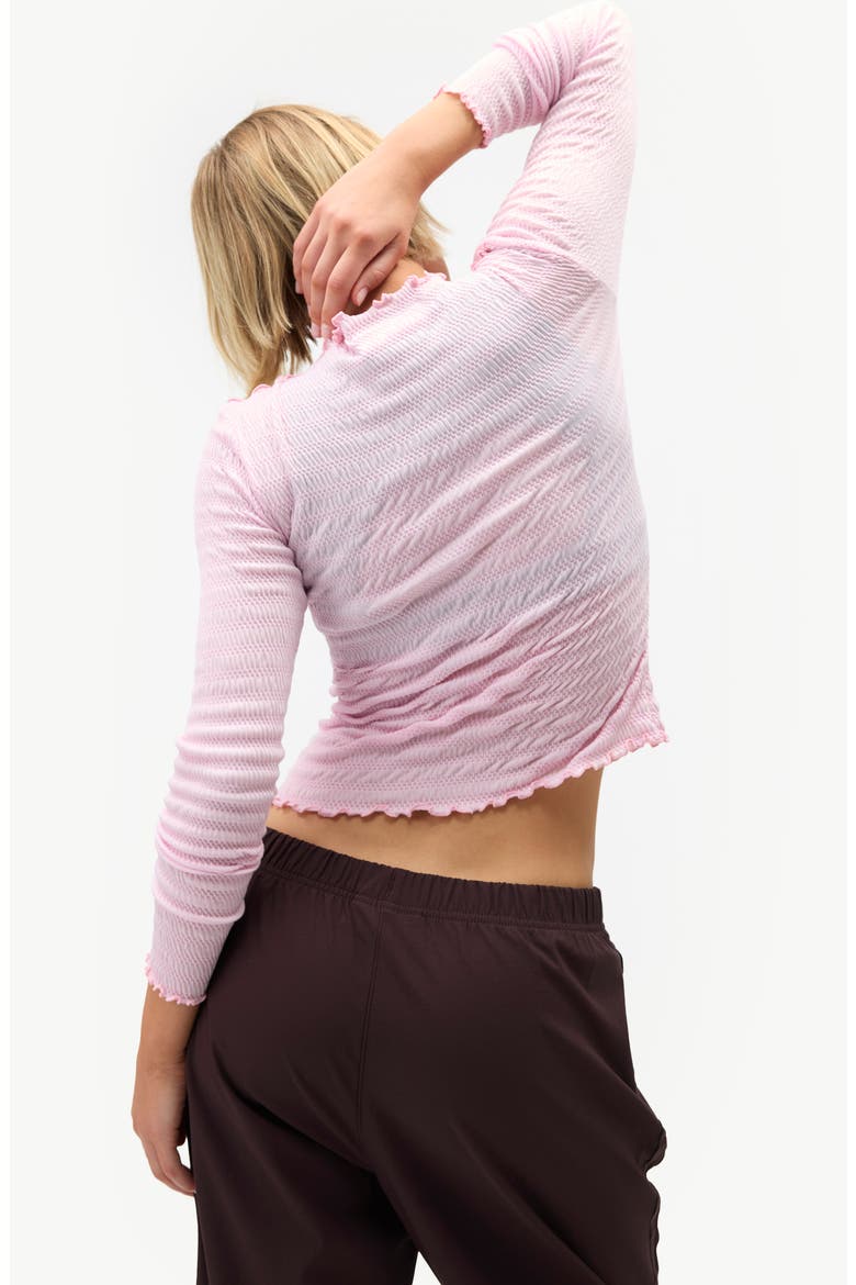 Ynes Texture Top, Alternate, color, BISOU