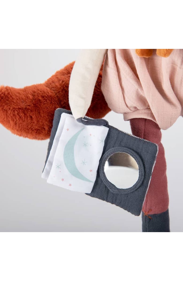 Moulin Roty Lune the Rabbit Stuffed Activity Toy, Alternate, color, Natural