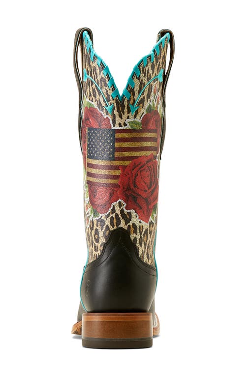 Ariat X Rodeo Quincy Frontier Western Boot In Black