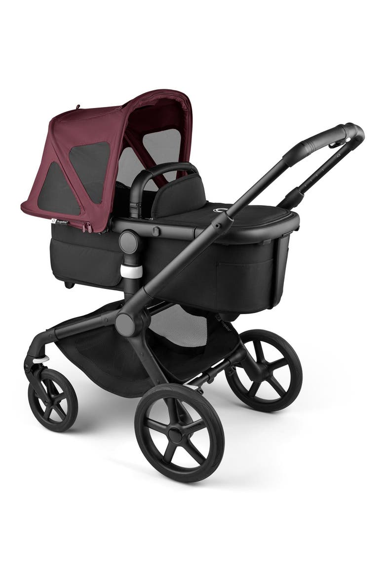 Breezy Sun Canopy for Kangaroo, Fox 5 or Cameleon 3 Strollers, Alternate, color, DARK CHERRY