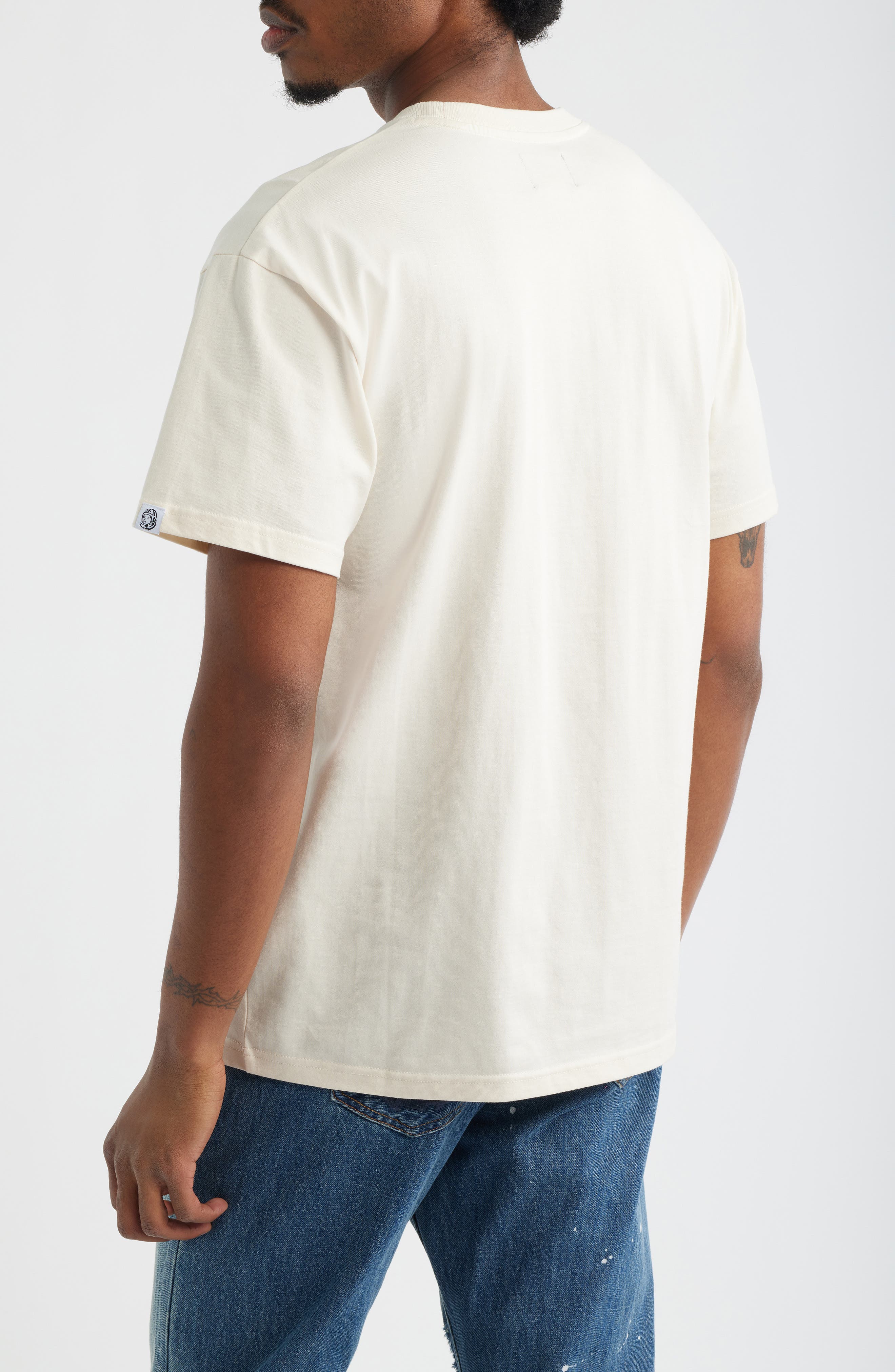 Small Logo Cotton Graphic T-Shirt - image 4