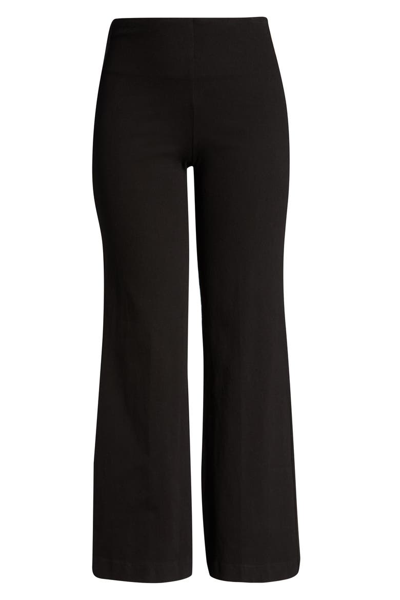 'Lyssentials Denim Trousers, Alternate, color, BLACK