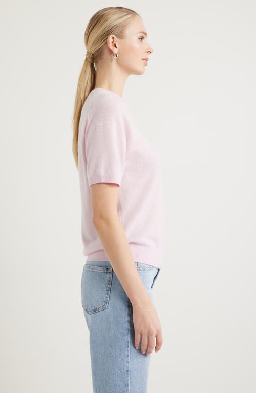 Nordstrom Short Sleeve Cashmere Sweater