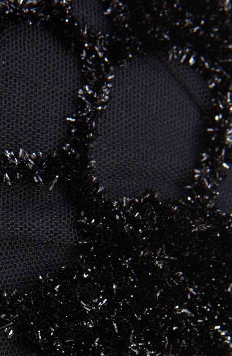 Simone Rocha Metallic Crochet Skirt, Alternate, color,