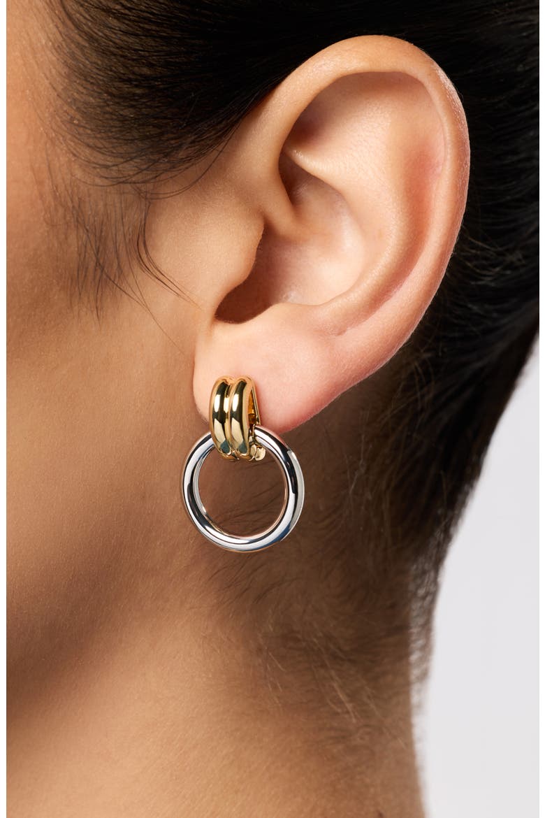 Statement Earrings - Quinn, Alternate, color, Gold