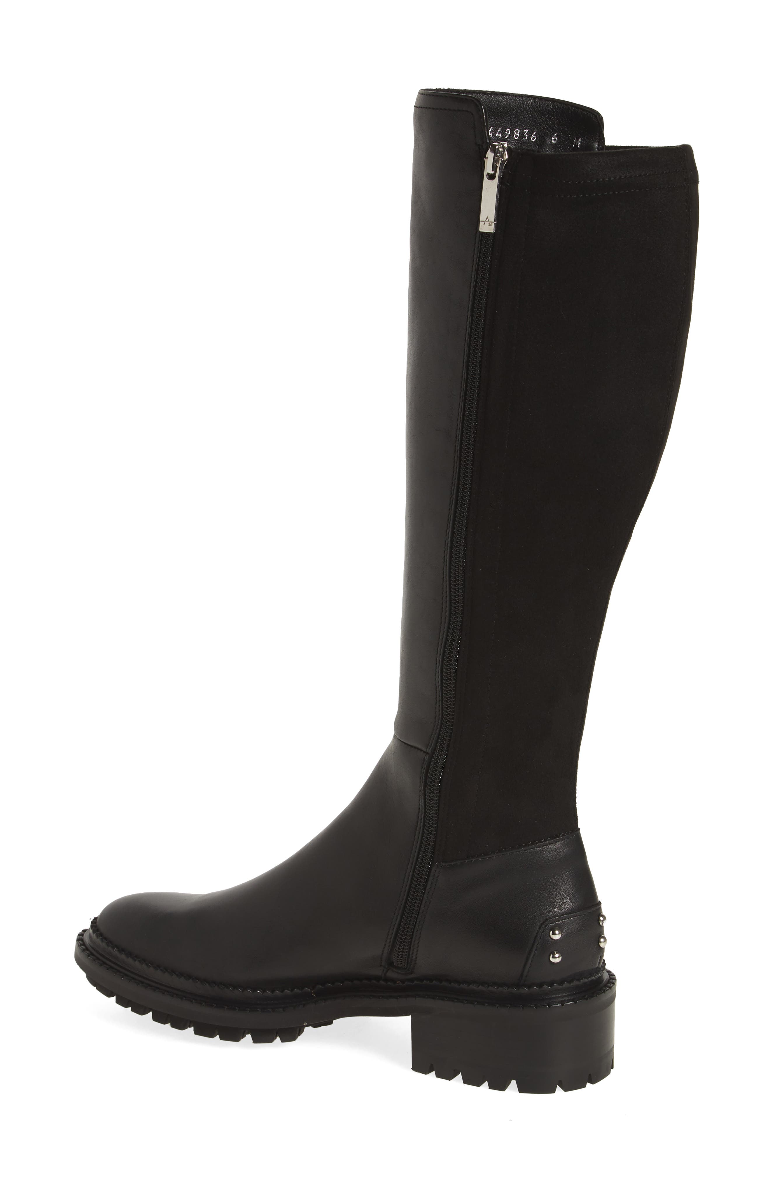 Aquatalia Omara Water Resistant Knee High Boot, Alternate, color, 