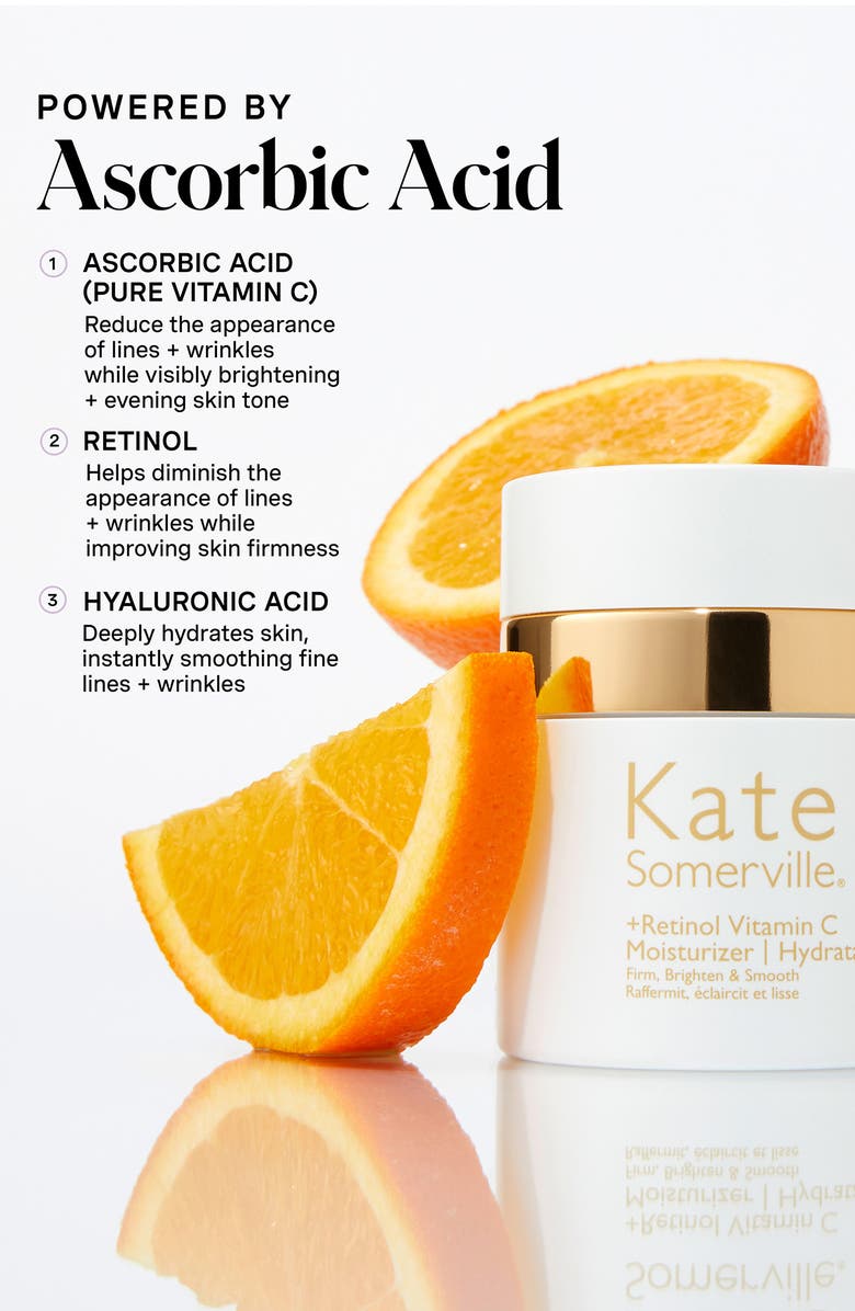 Kate Somerville<sup>®</sup> +Retinol Vitamin C Moisturizer Cream, Alternate, color, 