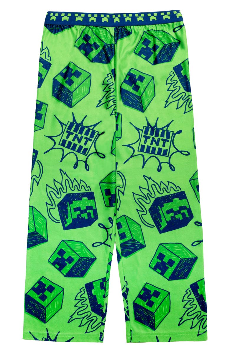 AME Kids' Minecraft Pajama Pants, Main, color, 