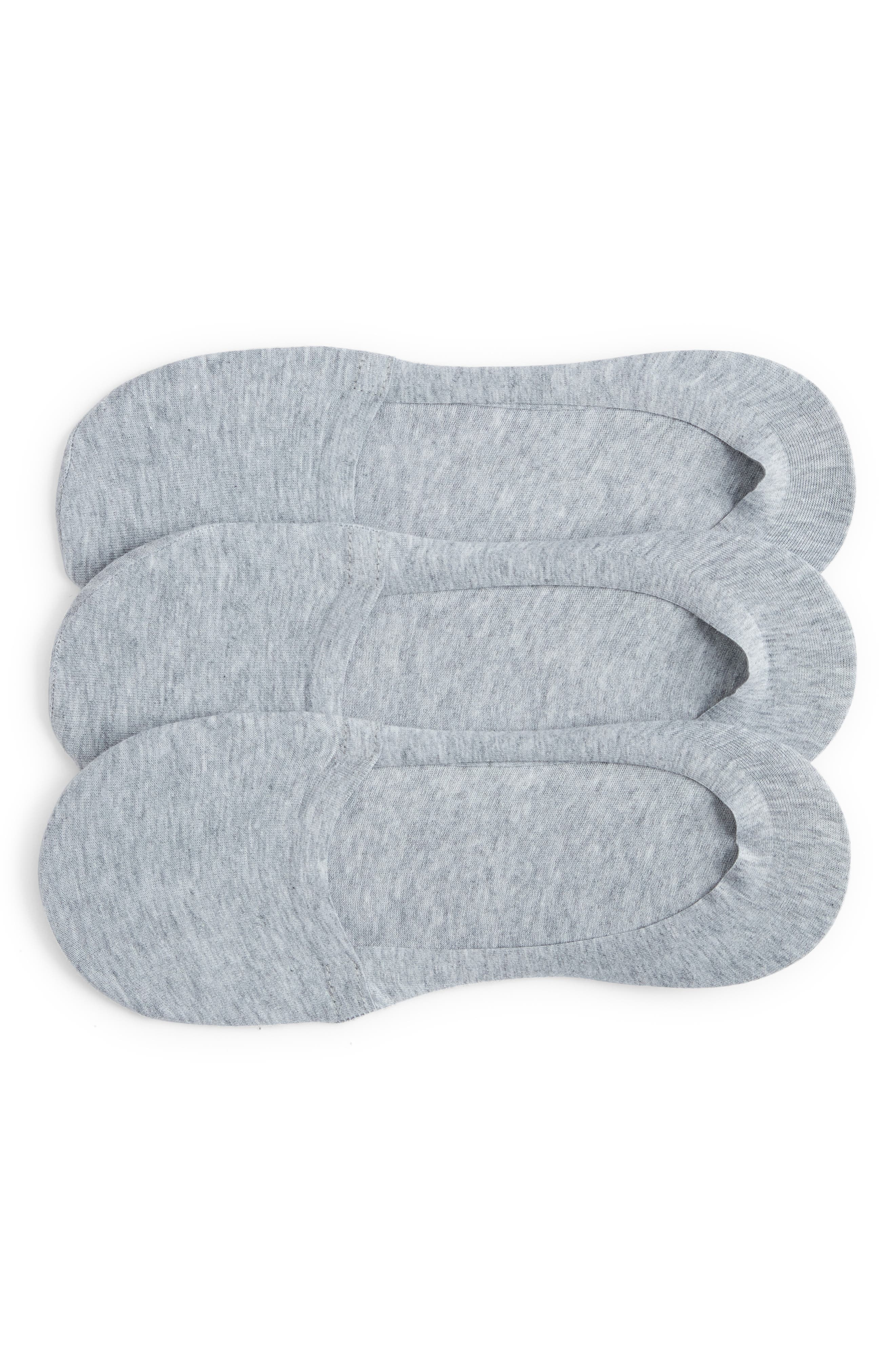 3-Pack Cotton Blend No-Show Socks - image 3