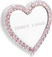 Sandy Liang Heart Mirror Ring