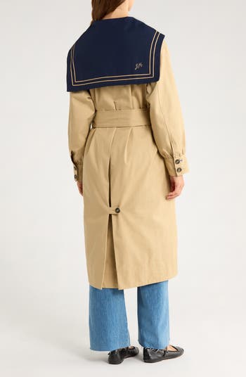 Ella Organic Cotton Trench Coat