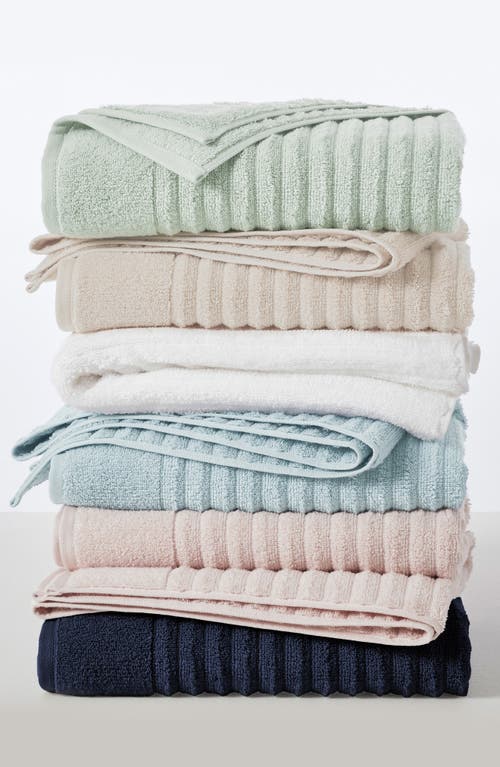 Woven & Weft Combed Cotton 6-piece Towel Set In Blue