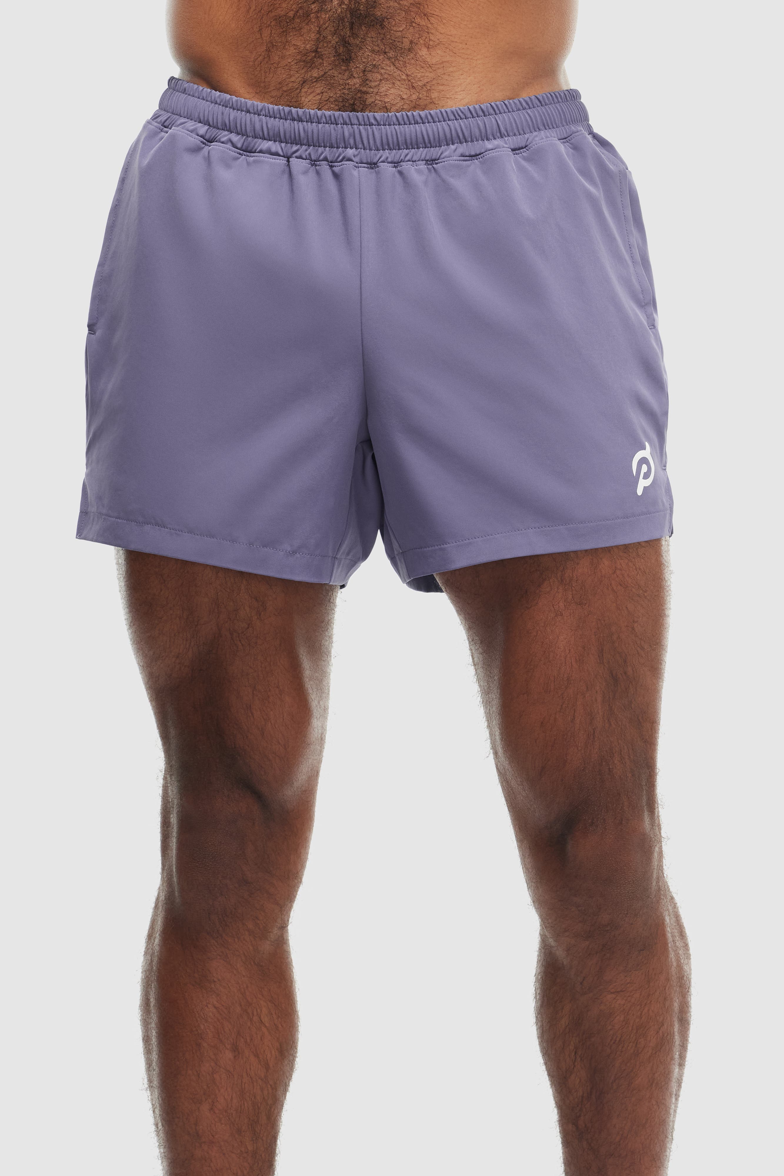 Peloton 5" Unlined Training Short in Ash 