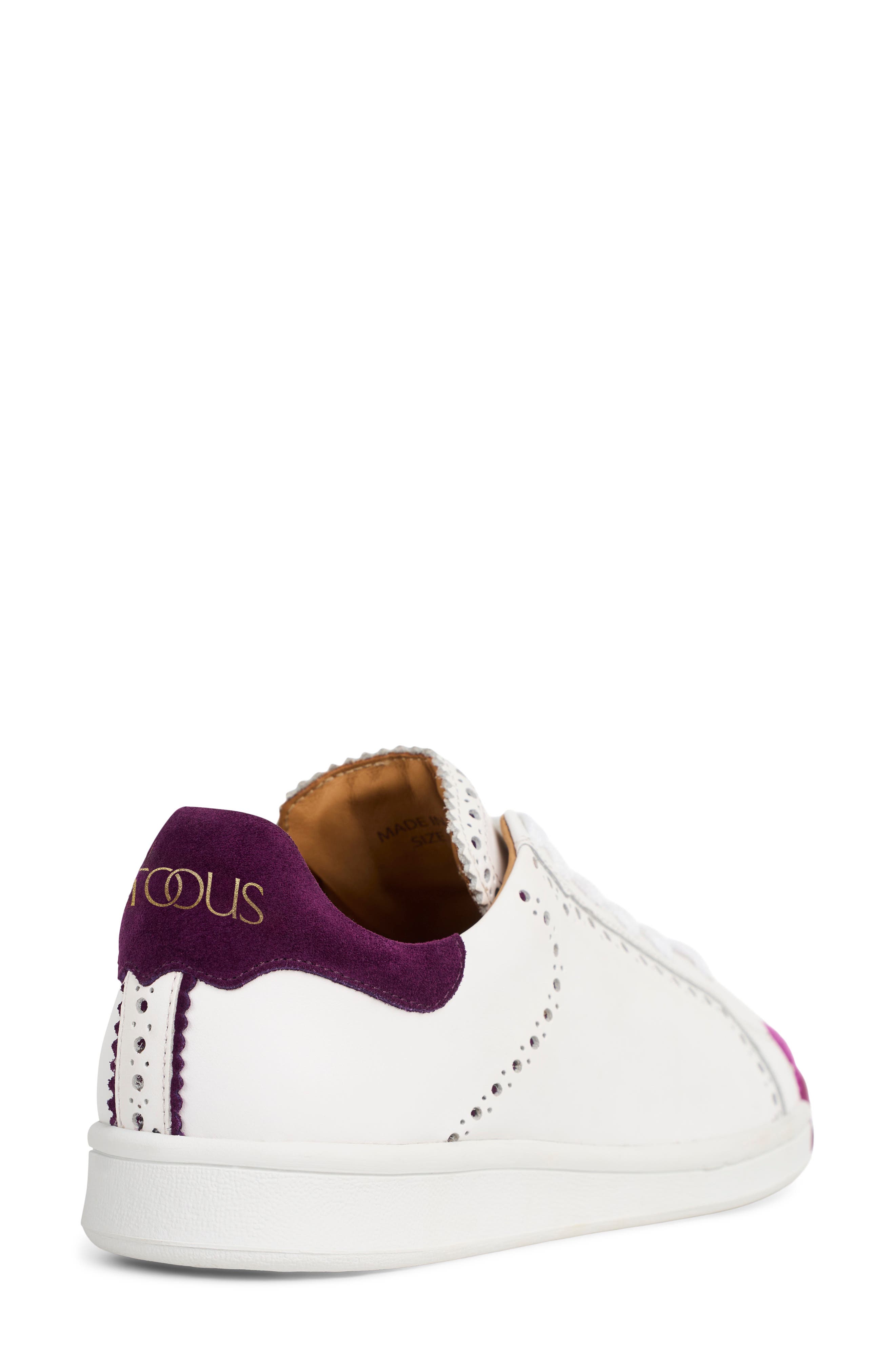 Elliot Sneaker, Alternate, color, AUBERGINE
