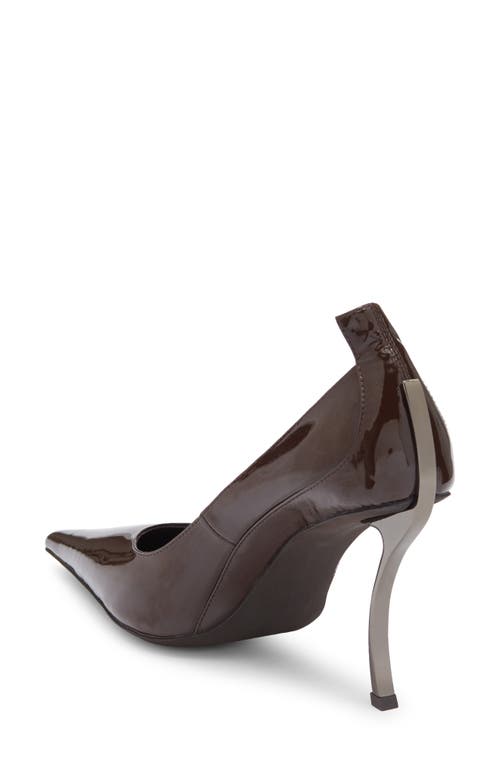 Jeffrey Campbell Freak Out Pointed Toe Pump In Brown