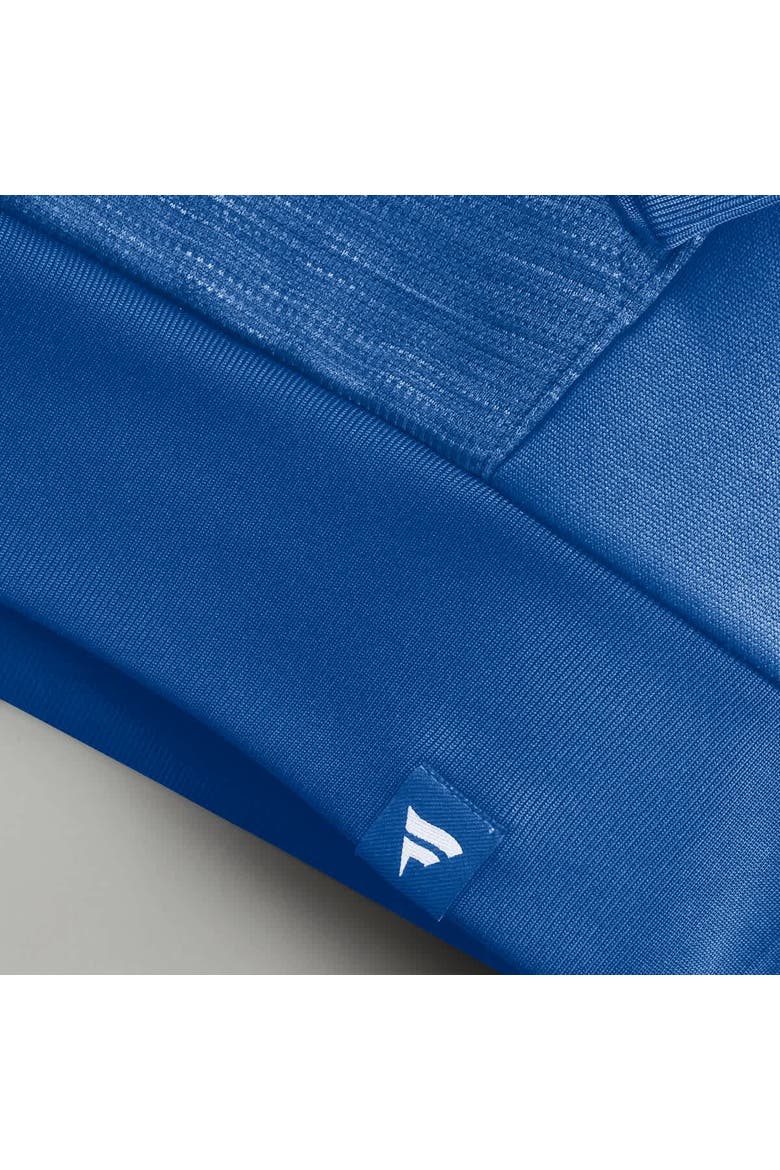 Men's Fanatics Blue New York Knicks Back Door Cut Play Defender Full-Zip Hoodie, Alternate, color, Blue