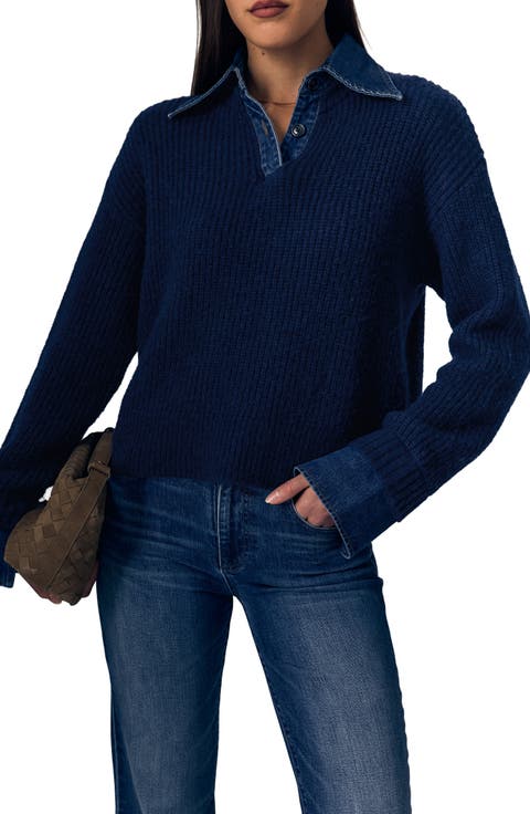 Harvey Mixed Media Sweater