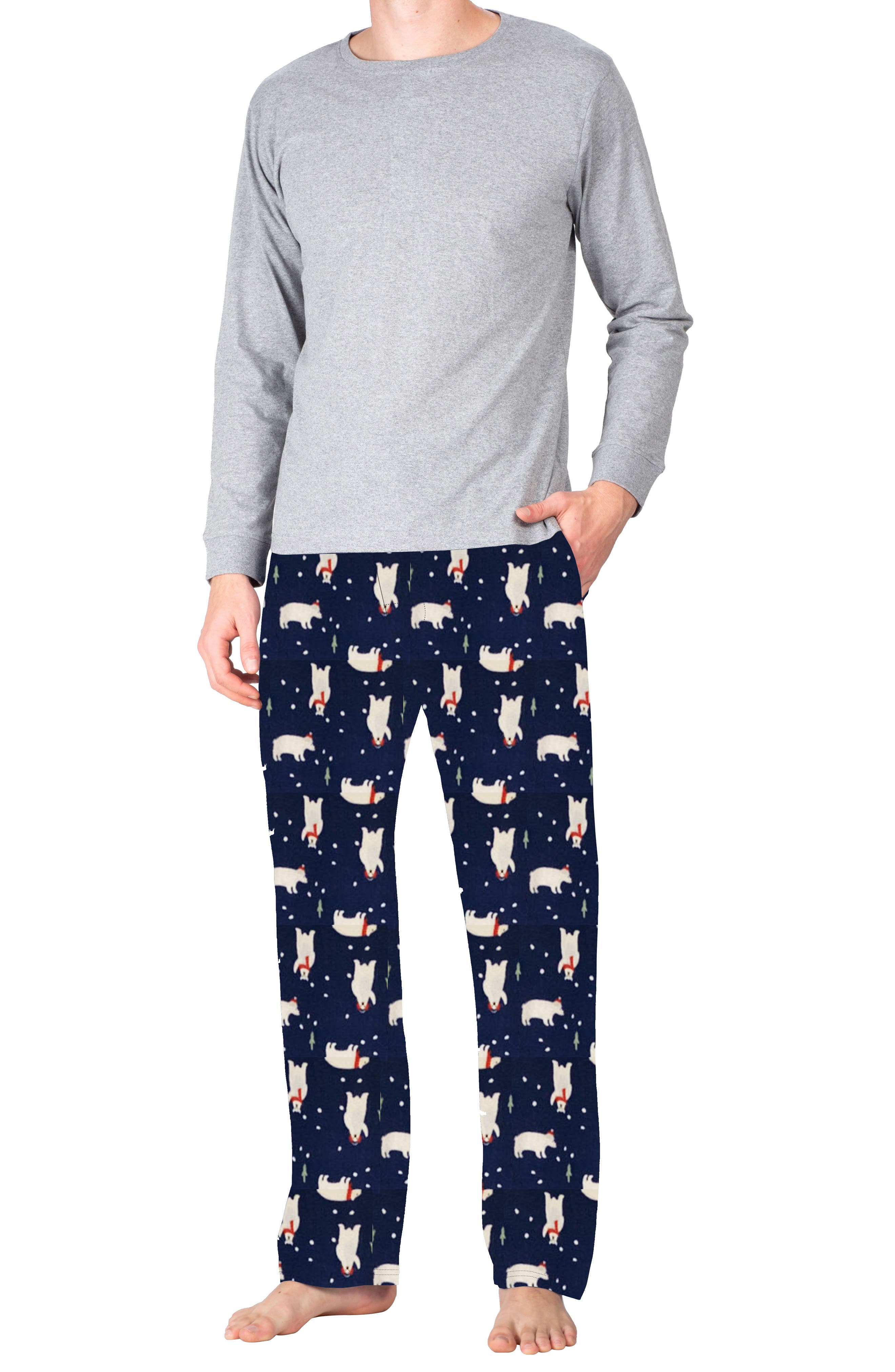 SLEEPHERO Long Sleeve Fleece Pajama Set