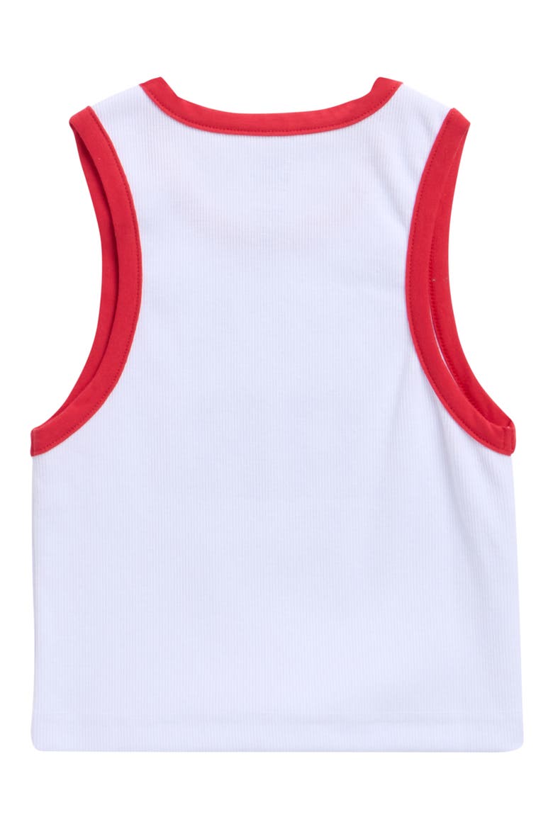 Kids' USA Tank, Alternate, color, WHITE