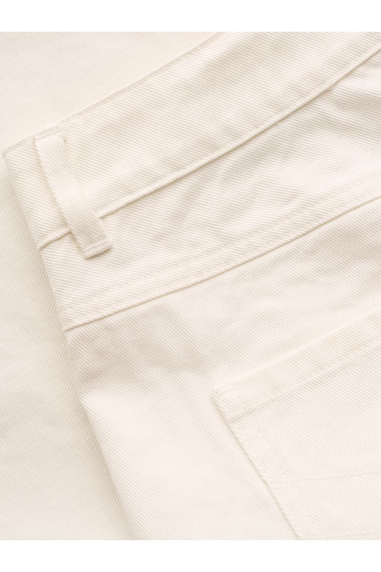 Denim Shorts, Alternate, color, ECRU