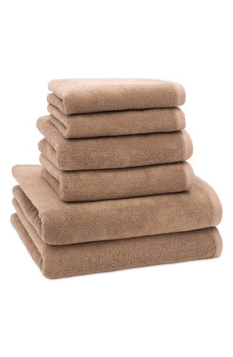6-Piece Ediree Cotton Towel Set