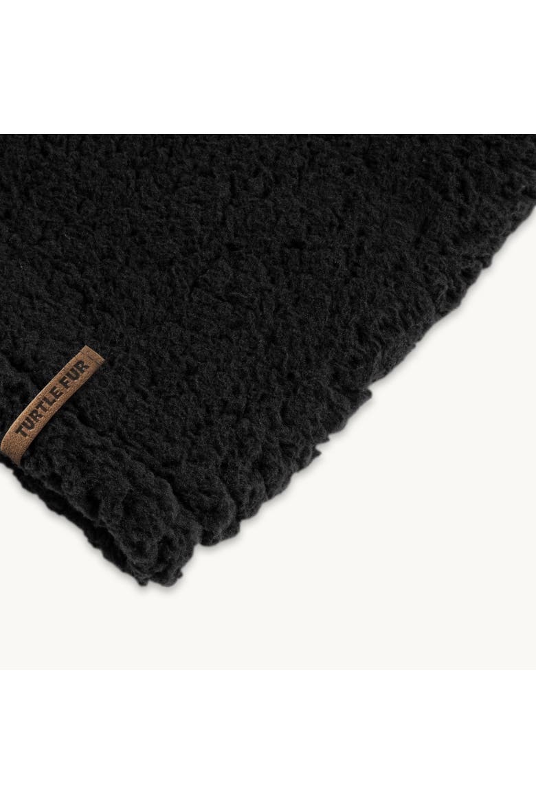 High Pile Fleece Neck Warmer, Alternate, color, Black