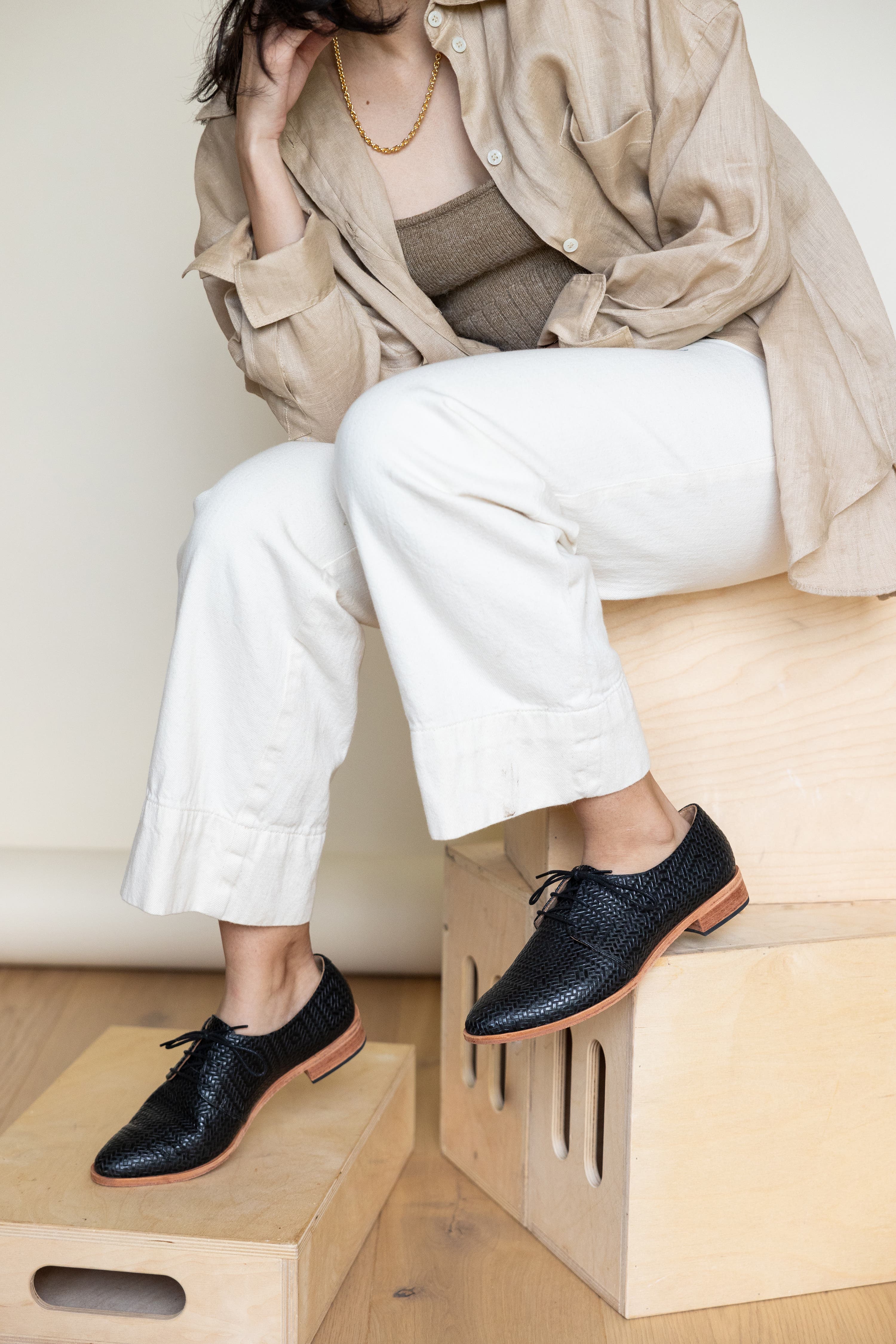 Fortress Emmy Oxford, Alternate, color, Braided Black