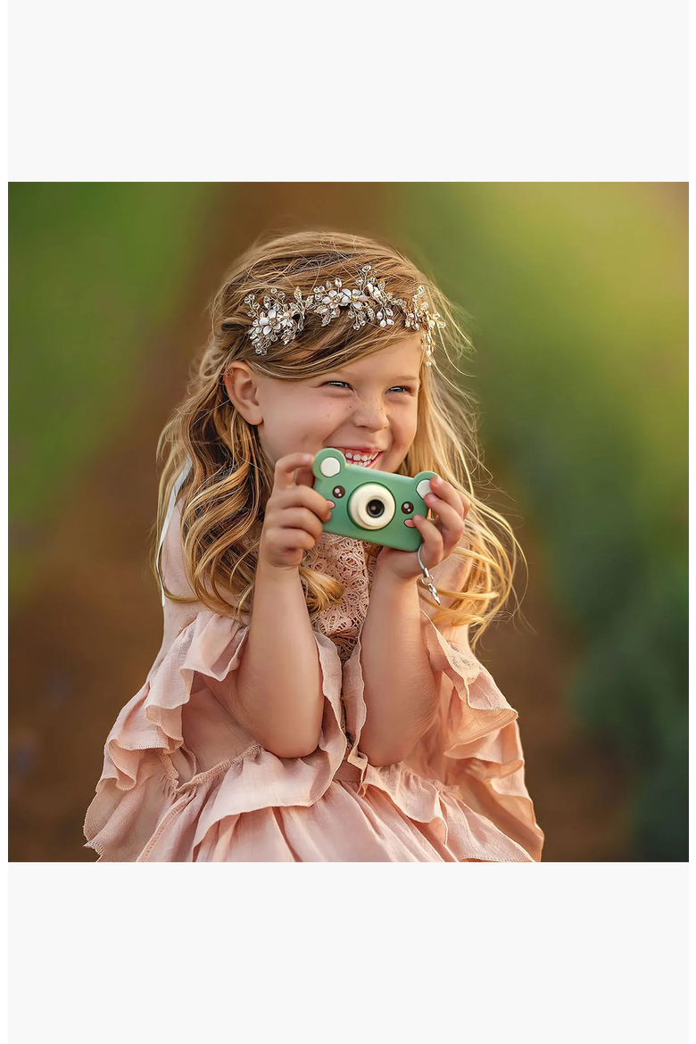 Little Photographer Kids Digital Camera, Alternate, color, Bear - Green