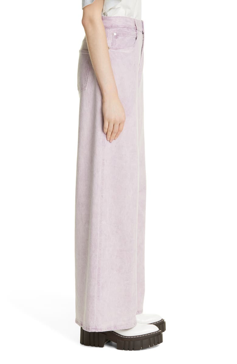 Stella McCartney Flare Leg Organic Cotton Jeans, Alternate, color,