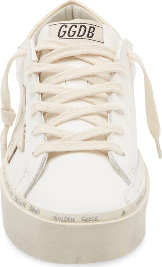 【関税&送料込】Golden  Hi Star Sneakers Desert Cream C Women's Hi Star in pink suede with cream star and silver